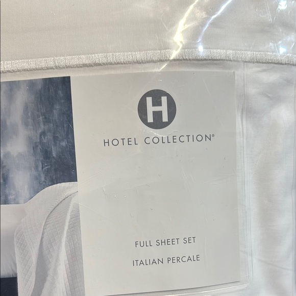 Hotel Collection Italian Percale Cotton 4-Pc. Sheet Set, Full - Picture 2 of 3